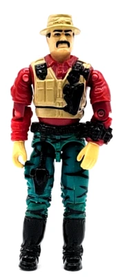 BAZOOKA V3 (1993) G.I. JOE 3.75 VINTAGE REAL AMERICAN HERO ACTION FIGURE - Image 1 of 2