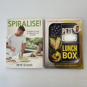 Lunch Box + Spiralise! by Pete Evans Paperback Cookbook Healthy Lunch Ideas - Picture 1 of 8