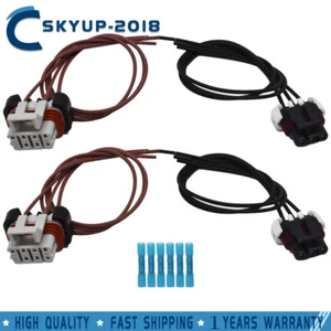 2Pair Headlight+Turn Signal Wiring Harness For Freightliner Columbia Truck 05-16 - Picture 1 of 10
