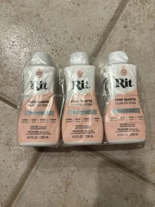 Rit All Purpose Liquid Dye, Rose Quartz, 3 Pack Lot - Picture 1 of 3