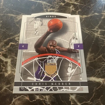Skybox LE 2003-04 - CHRIS WEBBER - Autógrafo Fotógrafo Prueba - KINGS #d 5/25 Foto 1 de 2