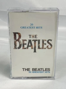 THE BEATLES Vintage Cassette Tape 20 Greatest Hits (1982) Canadian Black Shell - Picture 1 of 5