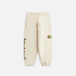 Kith Kids for Sesame Street Nelson Sweatpant in Sandrift Youth Size XS Joggers - Picture 1 of 8