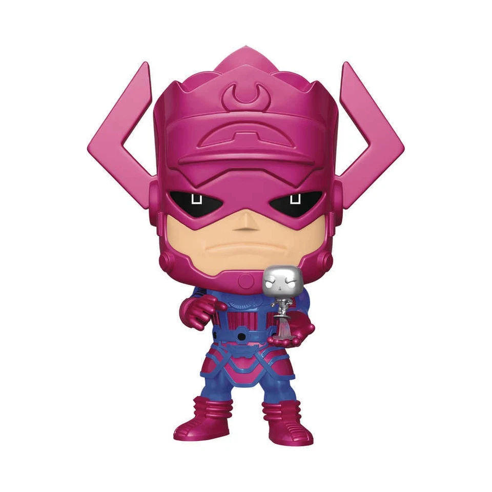 Figura Pop Jumbo Marvel Galactus Previews Exclusiva 10 pulgadas Versión Metálica Foto 1 de 1