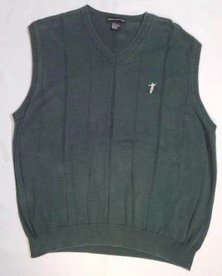 Men's L 100% Cotton Fairway Outfitters  Golf Sweater Vest, V Neck - Image 1 of 4