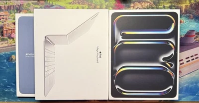 iPad Pro 13-inch M4 Wifi + Cellular 256GB with Magic Keyboard/Folio - Image 1 of 4