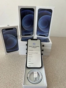 Apple iPhone 12 64GB/ 128GB/ 256GB Unlocked 5G Smart Mobile Phone A+ UK Seller - Afbeelding 1 van 2
