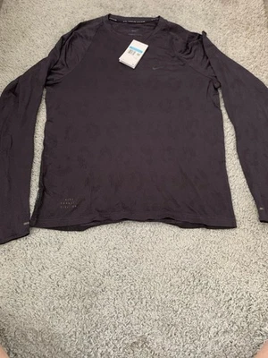 Nike Therma Fit Dri-Fit ADV Correr Manga Larga Camisa Púrpura Talla M FZ1125-573 Foto 1 de 4