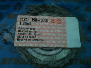 STIHL Genuine 084 Starter Spring. # 1124 190 0600 - Picture 1 of 4