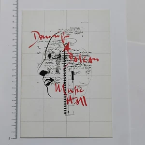 DOMINIQUE DALCAN : MUSIC HALL ■ LIVRET PROMO ┴ Rare French Booklet 4P. - Picture 1 of 3