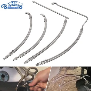 Upgraded Trim Tilt Hydraulic Ram Cylinder Hose Kit Fit For Mercruiser Alpha One - Picture 1 of 11