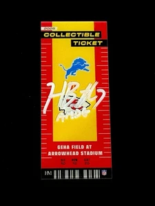 Harrison Butler Signed Commemorative Ticket /5 Kansas City Chiefs Metabilia - Picture 1 of 2