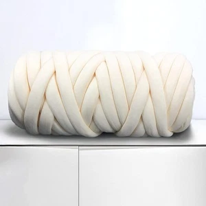 Arm Knitting Yarn For Chunky Braided Knot Throw Blanket DIY Soft Extra Cotton - Picture 1 of 6