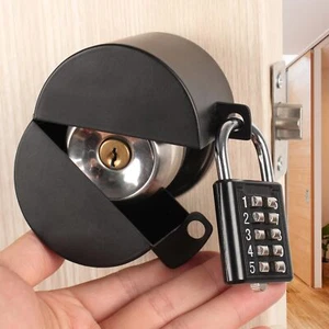 Door Handle Lock, Door Knob Lock Out Device,Cover to Disable The Doorknob/Fau... - Picture 1 of 6