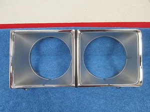 1973 CHRYSLER NEW YORKER NEWPORT RH HEADLIGHT BEZEL 1215 - Picture 1 of 6