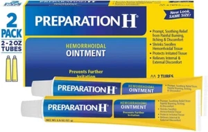 Preparation H Hemorrhoid Symptom Treatment Ointment, 2 oz., 2 pk. - Picture 1 of 12