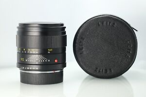Leica R 90mm f2 V II in Mint Condition With Lens Case