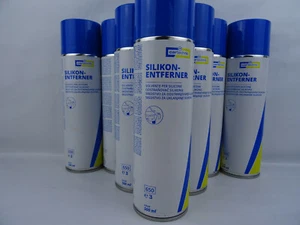 Cartechnic Silikonentferner Silikon Öl Fett Entferner 8 x 500ml Spraydose  - Foto 1 di 6