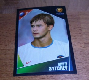 67. DMITRI SYCHEV - RUSSIA - OFFICIAL PANINI STICKER EURO 2004 **