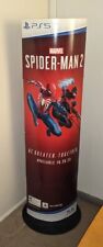 Spiderman 2 PS5 Kroger Free standing Promotional Sign Game of the Year Nominee