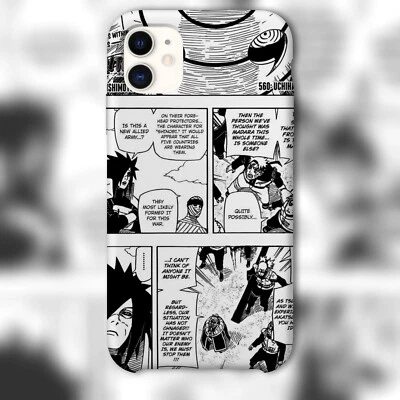 RARE Ninja Naruto Manga Hard Shell Anime Phone Case iPhone Android - Image 1 of 2