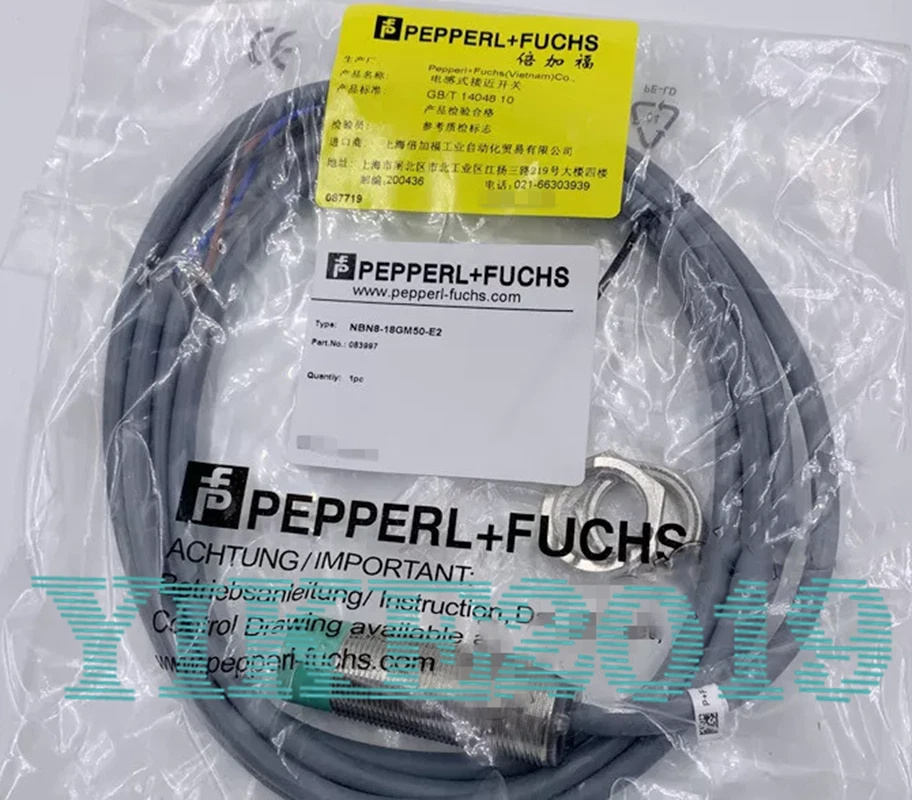 Pepperl Fuchs 83997 Inductive Proximity Switch Nbn8-18gm50-e2 NOB