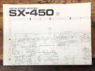 Pioneer SX-450 Receiver Foldout Schematic Manual *Original*