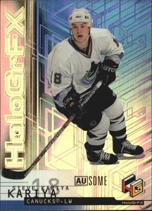 1999-00 (CANUCKS) Upper Deck HoloGrFx Ausome #58 Steve Kariya