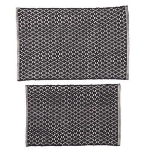 Better Homes & Gardens Cotton Diamond 2 Piece Bath Rug Set,17" x 24" & 20" x 30" - Picture 1 of 7