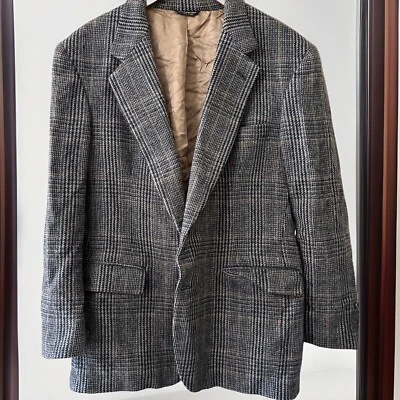 Traje Abrigo Tweed Lana DE COLECCIÓN BARRISTER Para Hartmarx Hecho en EE. UU. Foto 1 de 4
