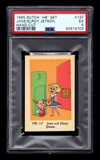 PSA 5 JANE & ELROY JETSON 1965 Dutch Gum Card "HB Set" #137