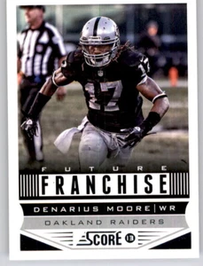 2013 Score Future Franchise Denarius Moore Insert NFL PWE Raiders #321 - Bild 1 von 2