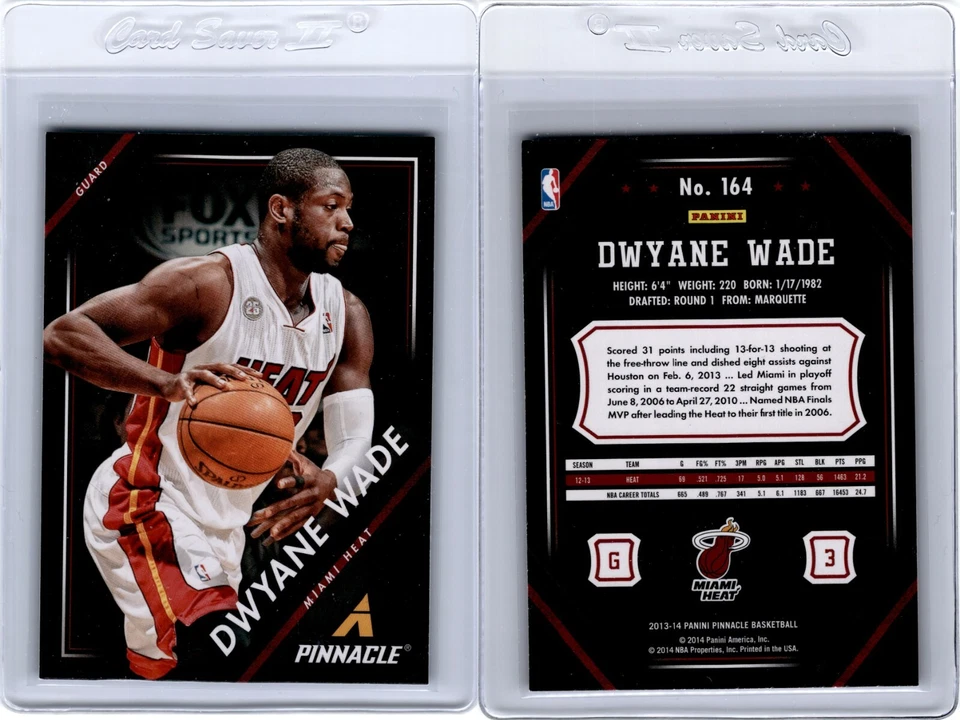 2013-14 Panini Pinnacle Dwayne Wade #164 Miami Heat - Изображение 1 из 1