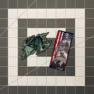 Marvel Hulk & Captain America Iron On Patches NEW NOS 2009 C&D Visionary T3 - Picture 1 of 2