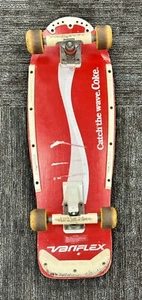 Vintage Coca-Cola Coke Variflex Skateboard 1988-Catch The Wave. - Picture 1 of 11