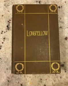 1902 Complete Poetical Work of Henry Wadsworth Longfellow - Vintage Book - Picture 1 of 6