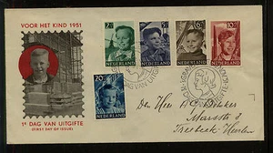 Netherlands  B229-233  cachet first day of issue    KL0801 - Picture 1 of 1