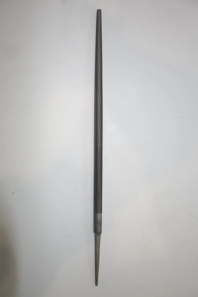 Vintage Delta 77653 Round Smooth Hand File 8" - Made In USA - Image 1 of 4