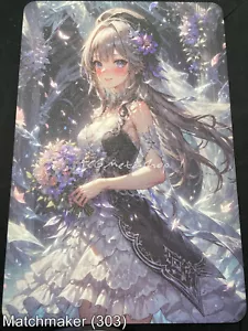 Matchmaker Spicy Waifu NSFW A5 Size Card Board Herta Honkai Star Rail Wedding - Picture 1 of 3