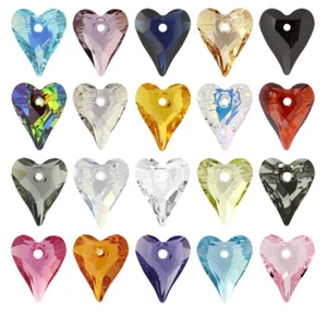 Superior PRIMERO 6240 Wild Heart Kristall Anhänger * versch. Farben & Größen - Bild 1 von 20