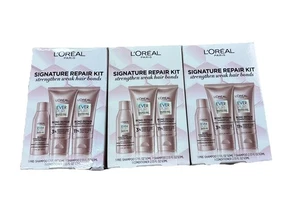 L'Oreal Paris EverPure Sulfate Free Bond Repair Shampoo and Conditioner 3 PC Set - Picture 1 of 2