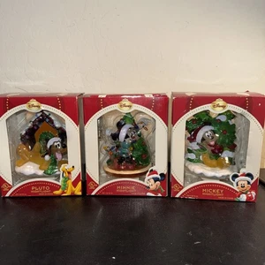 Disney Mickey and Friends Christmas 3 pack Night Lights Minnie Pluto - Picture 1 of 5