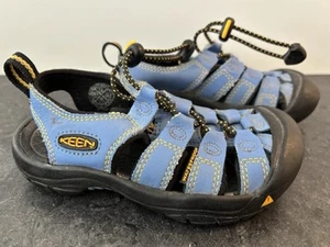 Boys Girls size 11 KEEN Newport H2 Closed Toe Sandals Blue Sport Water Shoe - Picture 1 of 14