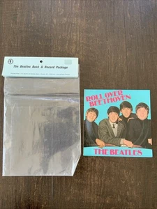 Flexi Roll Over Beethoven Beatles Postcard Paper Record Original Vintage Cover - Picture 1 of 4