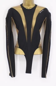 Mugler DAMEN ILLUSION BODY NETZEINSATZ EU 36 / UK 8 SCHWARZ NUDE UVP 525£ EP - Bild 1 von 6