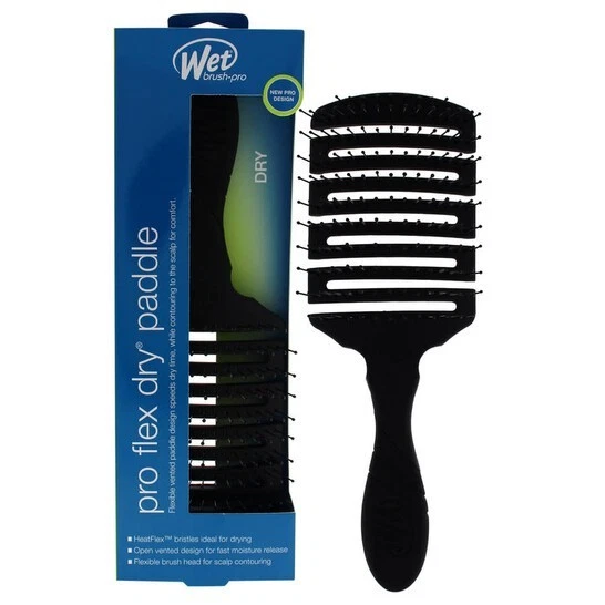 WET BRUSH-PRO / FLEX DRY PADDLE / BLACK / 1 PIECE/ ME/ - Image 1 of 1