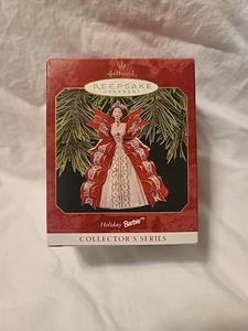 (S) Hallmark Keepsake Ornament Holiday Barbie 5th in the Collector's Series 1997 - Bild 1 von 10