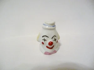 THIMBLE VINTAGE HANDPAINTED CHARACTER HEAD PORCELAIN ARTONE "SMILEY STAN" HTF - Picture 1 of 5