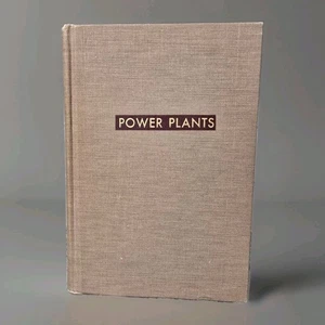 Power Plants Zerbán Nye 1957 ITC Second Edition Engineering Textbook Coal Steam - Imagen 1 de 11
