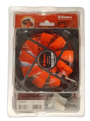 NEW ENERMAX MAGMA UCMA12 120mm 12cm Computer Case Fan Twister Bearing 100k hours - Image 1 of 4